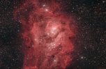 Nébuleuse M8 par Pierre-Luc Regaud. Juillet 2020 à Visker.