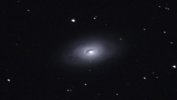 Galaxie de l'Œil Noir M64 par Yves Argentin. Juin 2019 à Visker.
