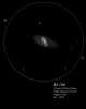 M 106 Galaxie dans les Chiens de Chasse