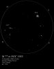 NGC 1055 galaxie voisine de M77 dans la Baleine
