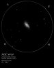 NGC 4414 galaxie spirale dans la Chevelure de Bérénice
